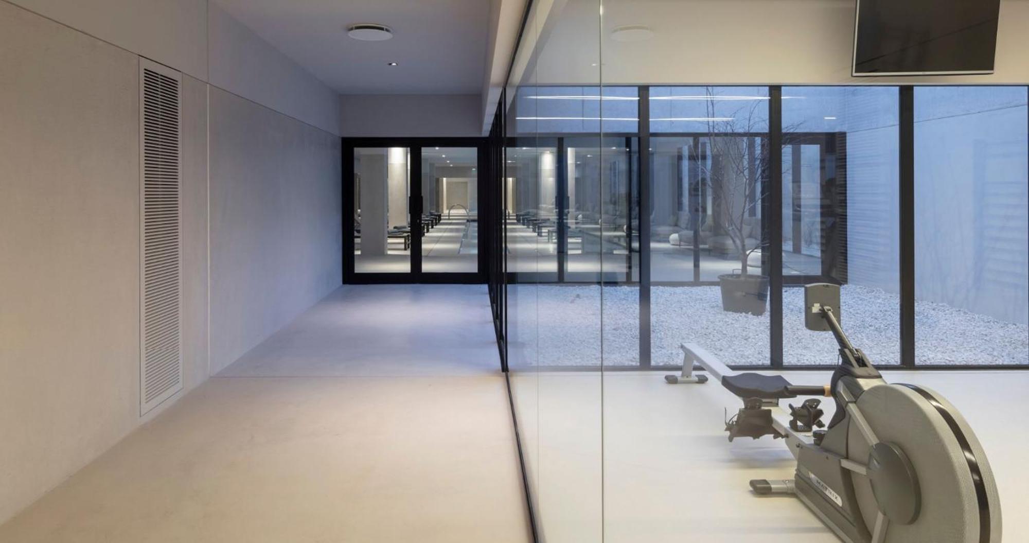 Montebelo Vista Alegre Ilhavo Hotel المظهر الخارجي الصورة The gym at The Dorchester
